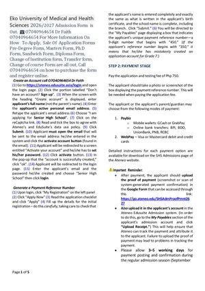 Wesley University Ondo Undergraduate 2026)2027,Admission Form 07047903330– 07047903330. JUPEB/DIRECT ENTRY FORM Organized institutions affect many aspects of education. For example, governments set education policies to determine when school classes happe