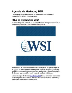 Agencia De Marketing B2b