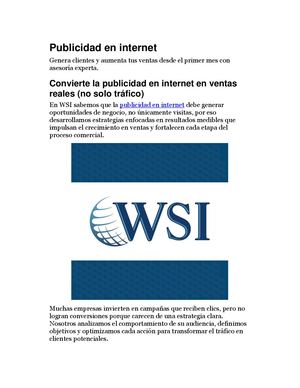 Publicidad En Internet