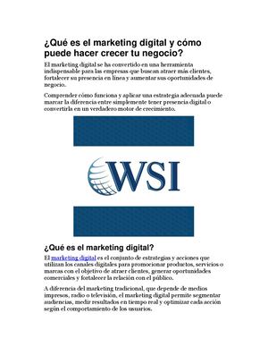 Qué Es El Marketing Digital Y Cómo Puede Hacer Crecer Tu Negocio