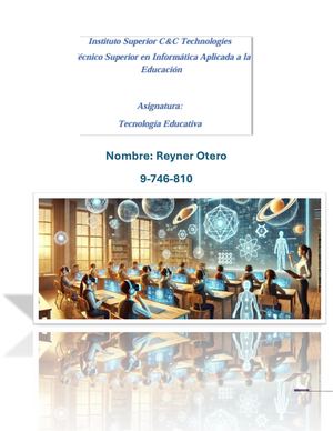 Análisis De Las Tecnologías Educativa