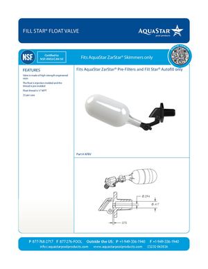 AFBV Fill Star Float Valve CS232 121724