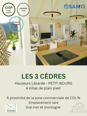 Programme Les 3 Cedres, Hauteur Lezarde, Colin, Agence Samo 1er