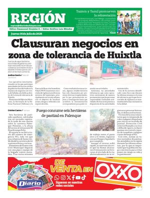 Region Jueves 16 De Julio 2026