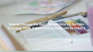 How to Choose the Right Watercolor Kit for Your Learning Style: Sakura Koi vs Emily Lex vs Tobio's