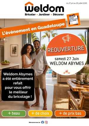 Catalogue Réouverture Weldom Dothémare