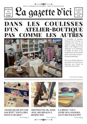 La Gazette d'Ici - Pont-Audemer Val de Risle / Lieuvin Pays D'Auge - Juillet 2026