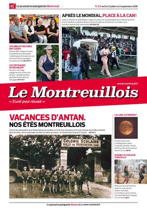 Le Montreuillois n°225 - du 17 juillet au 2 septembre 2026