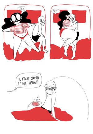 Illustration livre "Les conseils de la grosse dame"