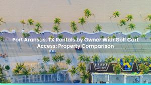 Port Aransas, TX Rentals by Owner With Golf Cart Access: Property Comparison