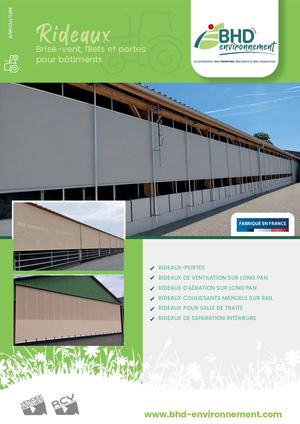 Catalogue Rideaux Agricoles – BHD Environnement