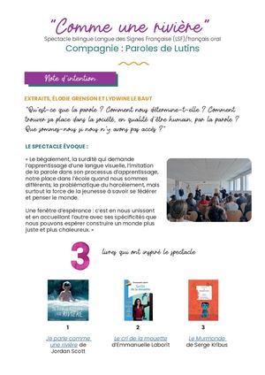 Comme Une Rivière