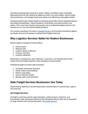 How To Choose A Customs Clearance Agent & Optimize Your Global Cargo Freight Services