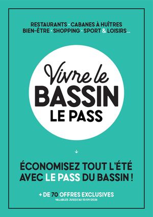 Guide des partenaires – Vivre le Bassin Le Pass Été 2026
