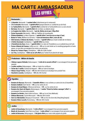Offres Partenaires