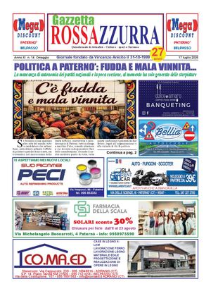 Gazzetta Rossazzurra 17 7 2026 Anno Xi N 14