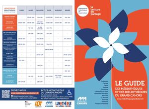Brochure Guide Médiathèques Axé Carte Du Lecteur
