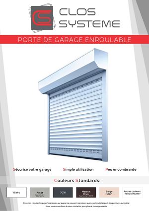 Porte De Garage Enroulable Compressed