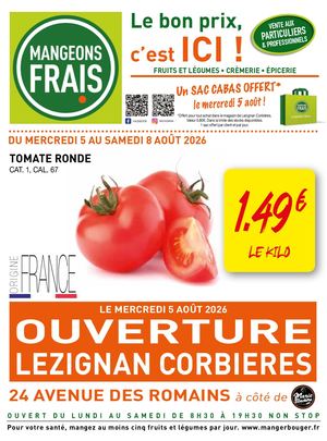 2026-07-16-Mangeons Frais Lezignan Corbieres Ouverture S 32 2026 Stc