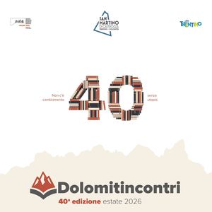 Programma Dolomitincontri 2026