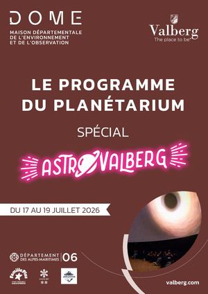 Valberg Programme Planetarium Astrovalberg 2026