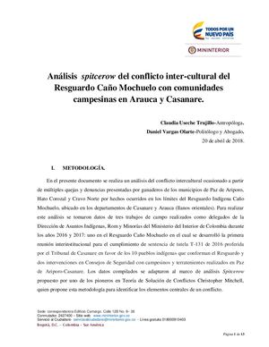 ANÁLISIS SPITCEROW