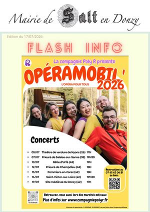 Flash Info 160726 N°2