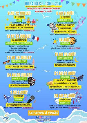Programme Guinguette 2026