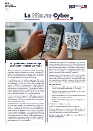 La Minute Cyber #01 2026