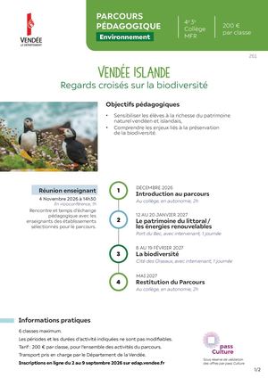 Parcours Vendée-Islande