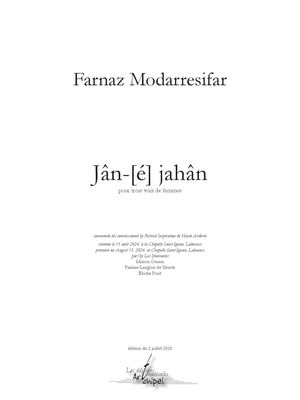 Modarresifar - 18 - Jân-[é] jahân - Ext.