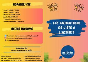 Les Animations De L'été 2026 (1)