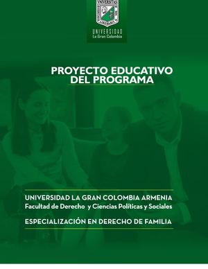 Pep Derecho De Familia 2020