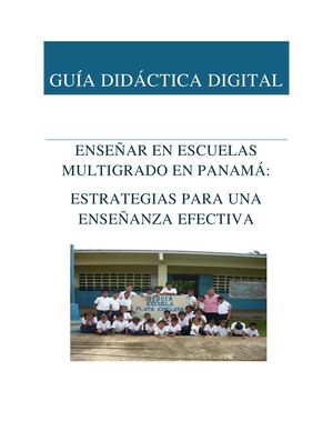 Guía Didáctica Multigrado