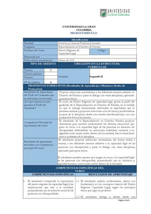 Mc Nuevo Régimen De Capacidad Legal