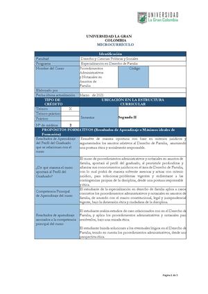 Mc Procedimientos Administrativos Y Notariales En Asuntos De Familia