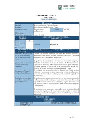 Mc Procedimiento En Sucesiones