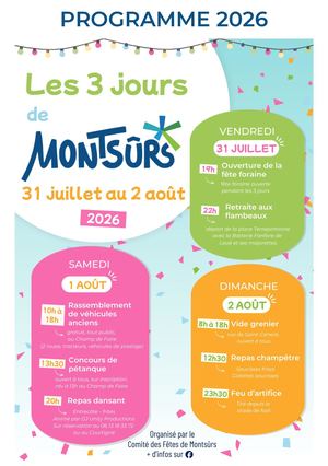 Livret 3 Jours Montsûrs 2026