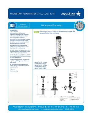 FMxx - Flow Star Flow Meter