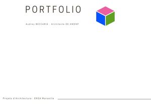 Portfolio AB Cursus Ecole Archi 2003 2009