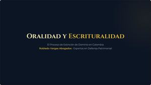 Extinción De Dominio, Oralidad o ecrituralidad procesal