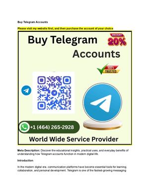 How & Where Can I Buy Telegram Accounts In 2025 2026