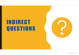 Indirect Questions (1)