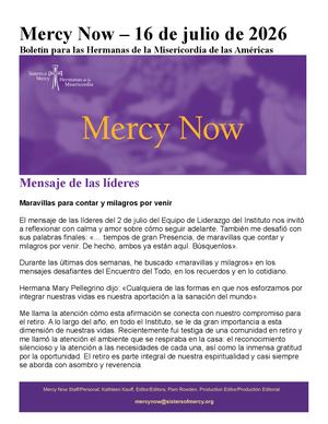 Mercy Now – 16 de Julio de 2026