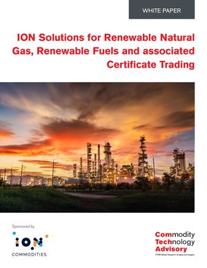 ION Solutions for Renewable Natural Gas, Renewable Fuels and associated Certificate Trading