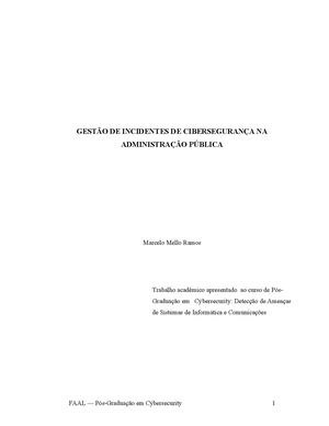 Gestao Incidentes Ciberseguranca Administracao Publica