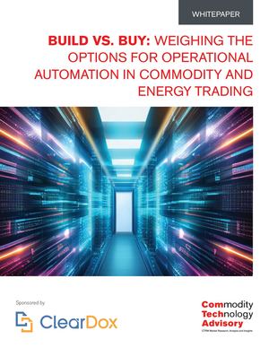 Build vs. Buy: Weighing the Options for Operational Automation in Commodity and Energy Trading