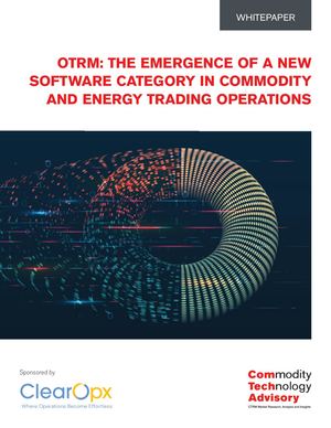 OTRM: The Emergence of a New Software Category in Commodity and Energy Trading Operations