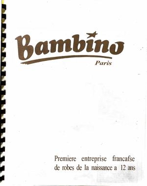 Bambino - Premiere Entreprise Francaise de robes de la naissance a 12 ans Lyon 69