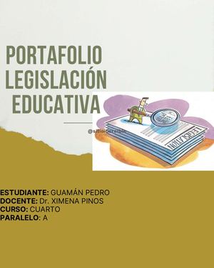 Portafolio Legislación Guaman Pedro